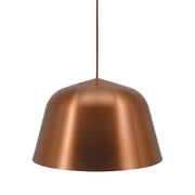 Paris Large Black | White | Copper Nordic Plain Spazio Dome Pendant Light - Lighting.co.za