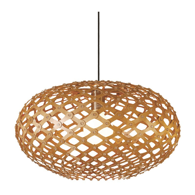 Poppy Natural Plywood Pendant Light 2 Sizes - Lighting.co.za