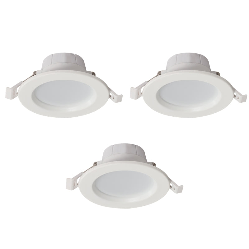 Vana White Round 5W LED 4000K Non Dim Down Light PACK OF 3 - Lighting.co.za