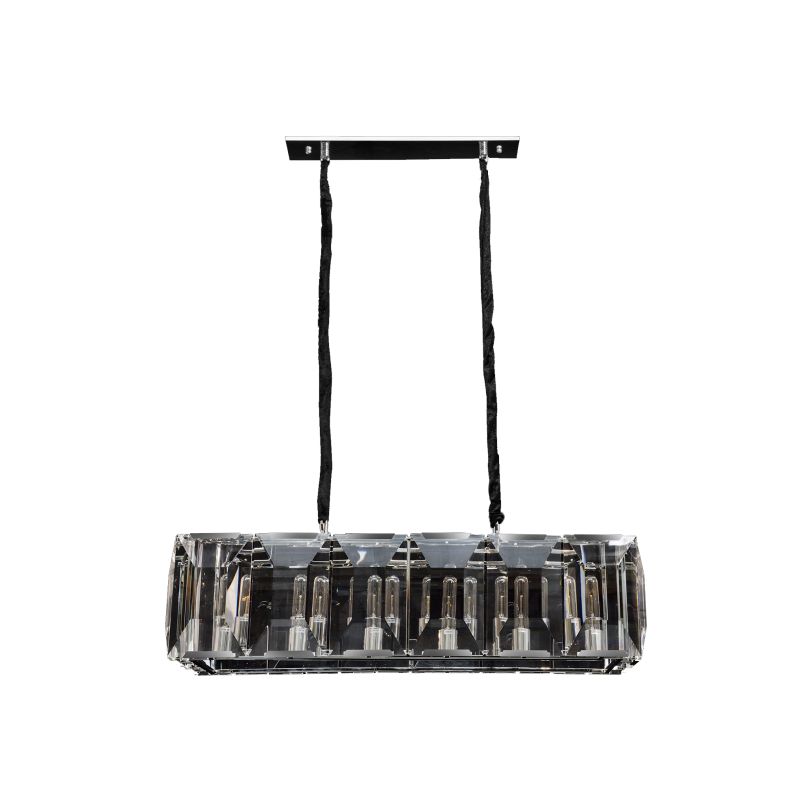 Mirage Rectangle Clear K9 Crystal Chandelier - Lighting.co.za