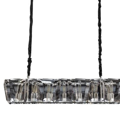 Mirage Angled Rectangular Clear K9 Crystal Chandelier - Lighting.co.za