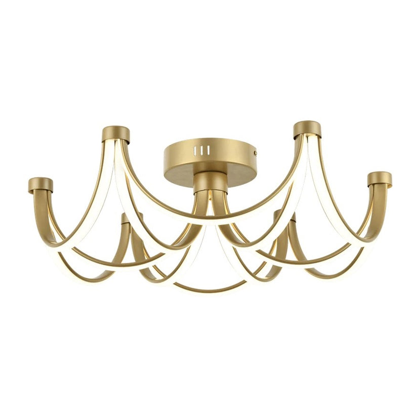 Quinn Gold LED Ceiling Light - Lighting.co.za