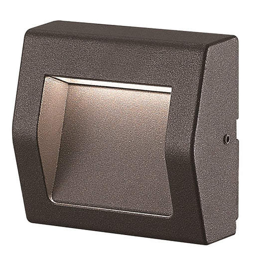 Ringo Black LED Square Surface Mounted Foot Or Step Light 2 Sizes - Lighting.co.za