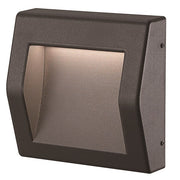 Ringo Black LED Square Surface Mounted Foot Or Step Light 2 Sizes - Lighting.co.za