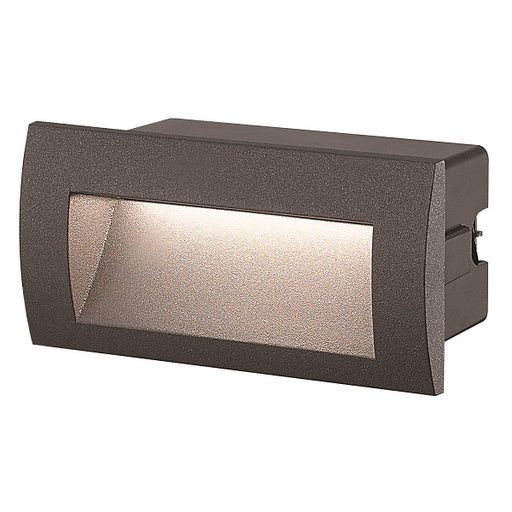 Louis Black Rectangular 9W LED Recessed Foot Or Step Light - Lighting.co.za