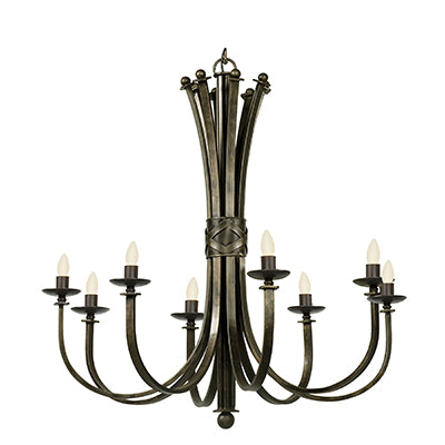 Bali 6|8|12 Light Antique Bronze Chandelier - Lighting.co.za
