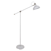 Anna Black | White | Grey Floor Lamp - Lighting.co.za