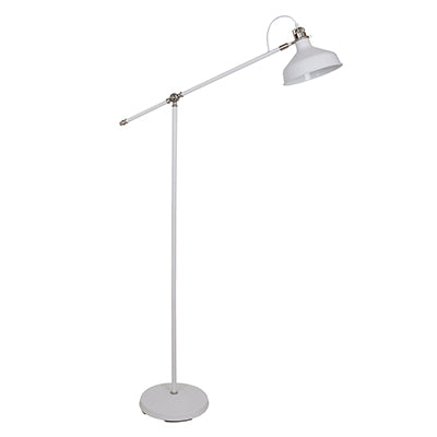 Anna Black | White | Grey Floor Lamp - Lighting.co.za