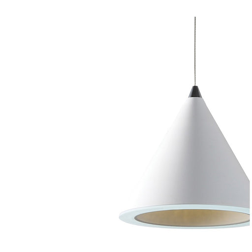 White Funnel 20W LED Pendant Light - Lighting.co.za