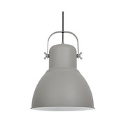 Analia White Or Grey Dome Pendant Light - Lighting.co.za