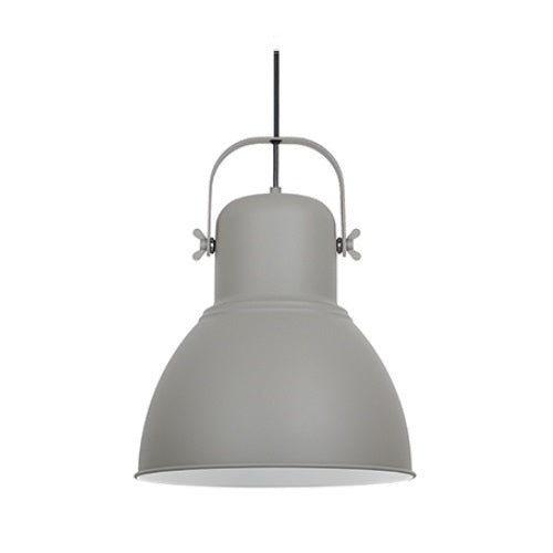 Analia White Or Grey Dome Pendant Light - Lighting.co.za