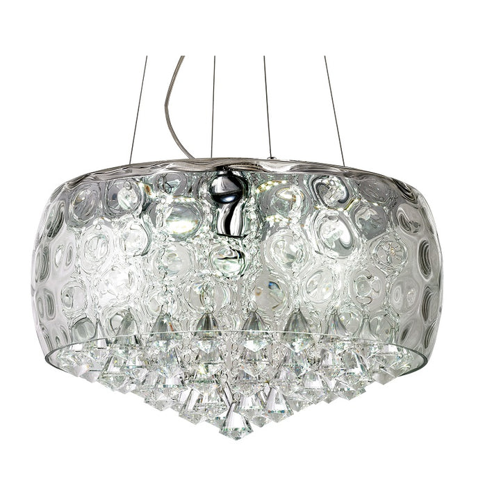Alima Clear Crystal Glass Chandelier - Lighting.co.za