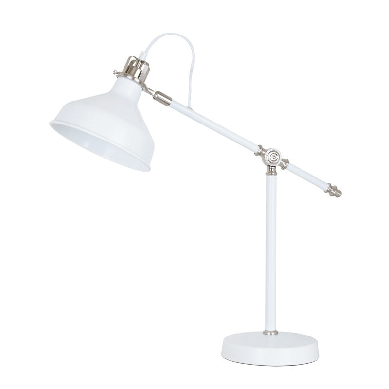 Anna White or Grey Adjustable Desk Lamp - Lighting.co.za