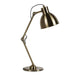 Ortez Brass Or White Adjustable Desk Lamp - Lighting.co.za