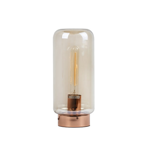 Loca Copper and Glass Table Lamp - Lighting.co.za