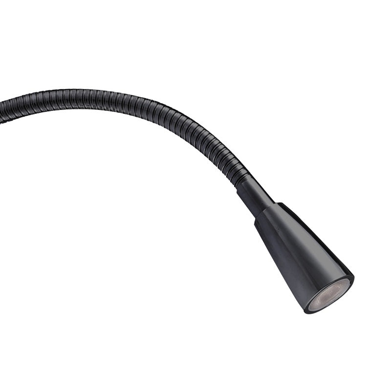 Taj LED Black Or Chrome Bedside Reading Wall Light - Lighting.co.za