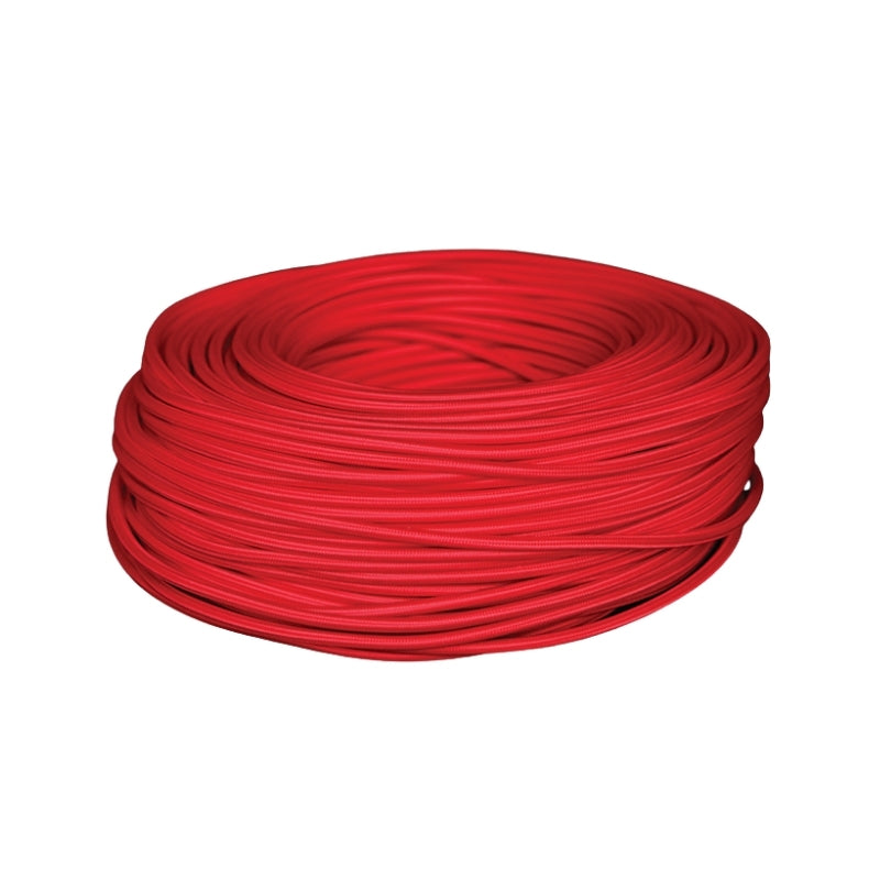 Plain Fabric Cord 2 Core Sold Per Meter - Various Colours - Lighting.co.za