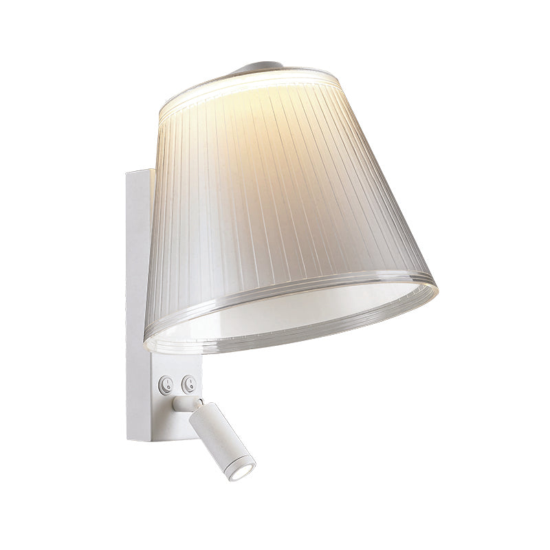 Ritz White 2 Light LED Spazio Bedside Reading Wall Light - Lighting.co.za