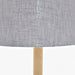 Luna Tripod Oak Wood And Shade Table Lamp - Lighting.co.za
