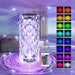 Rose Clear Colour Changing Rechargeable Table Lamp - Lighting.co.za
