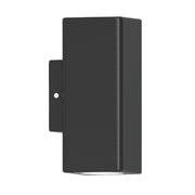Ryka Square ABS GU10 Up Down Facing Outdoor Wall Light - Lighting.co.za