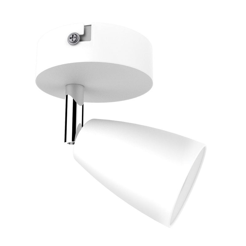 Profile White Adjustable GU10 1 Light Spot Light - Lighting.co.za