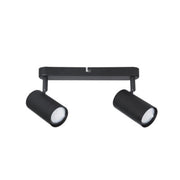 Stockholm Adjustable GU10 Black or White 2 Light Spot Light - Lighting.co.za