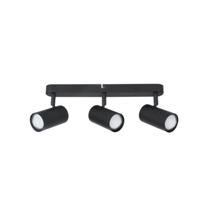 Stockholm Adjustable GU10 Black or White 3 Light Spot Light - Lighting.co.za