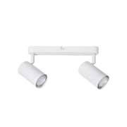 Stockholm Adjustable GU10 Black or White 2 Light Spot Light - Lighting.co.za