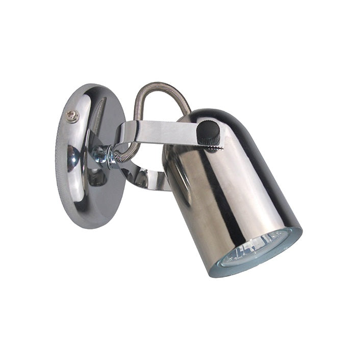 Silvi Adjustable GU10 Chrome 1L Spotlight - Lighting.co.za