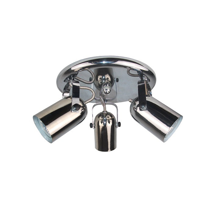 Silvi Adjustable GU10 Chrome 3L Spotlight - Lighting.co.za