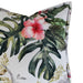 Hibiscus White Scatter Cushion - Lighting.co.za