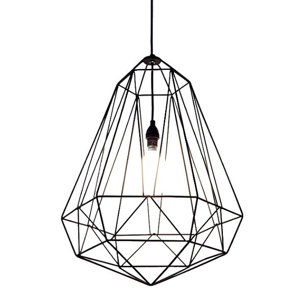Large Diamond Wire Grid Pendant Light Range - Lighting.co.za