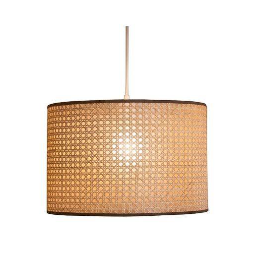 Cape Lux Rattan Cane Shade Pendant Light 2 Sizes - Lighting.co.za