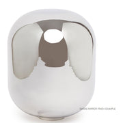 Milano Black or Antique Brass with Clear | Smoke Glass Pendant Light - Lighting.co.za