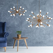 Supernova Bronze Or Black 40 Light Pendant Light - Lighting.co.za