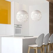 Floro White Facet Ball Pendant Light - Lighting.co.za