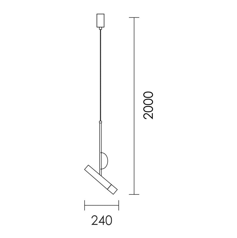 1921 Black and Gold LED Pendant Light - Lighting.co.za