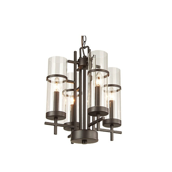 Alberto Clear Glass Flute 4 | 6 | 8 Light Chandelier - Lighting.co.za