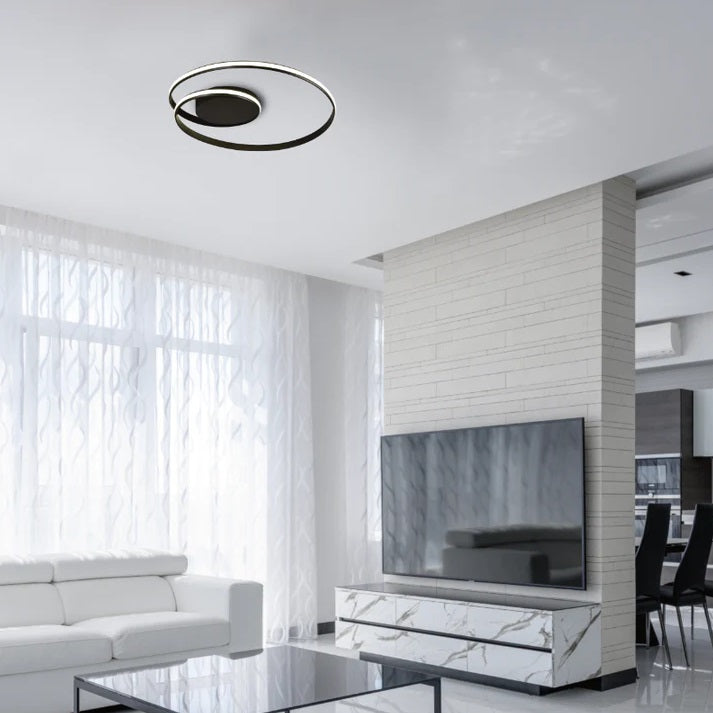 NeverEnd Black or White LED Ceiling Light - Lighting.co.za