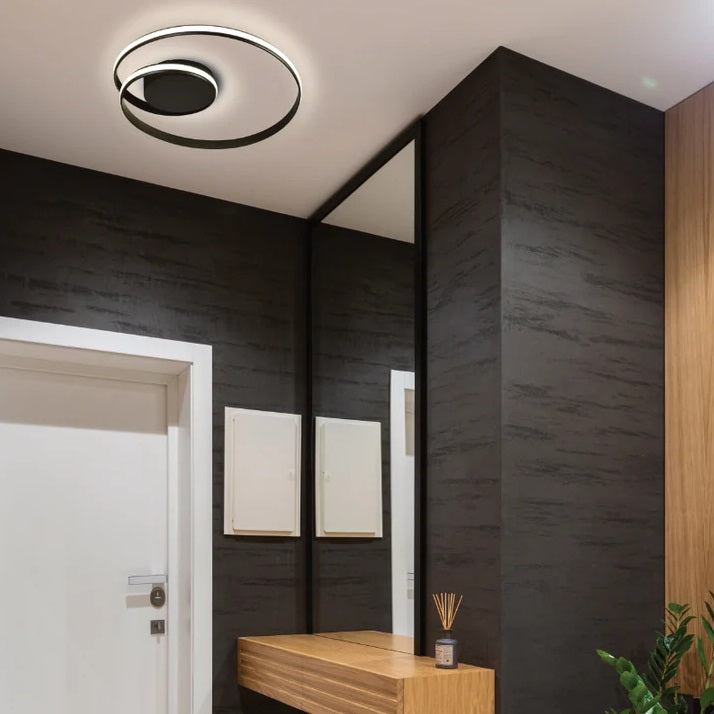 NeverEnd Black or White LED Ceiling Light - Lighting.co.za