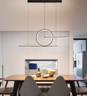 Pendulum Black Or Gold LED Linear Pendant Light - Lighting.co.za