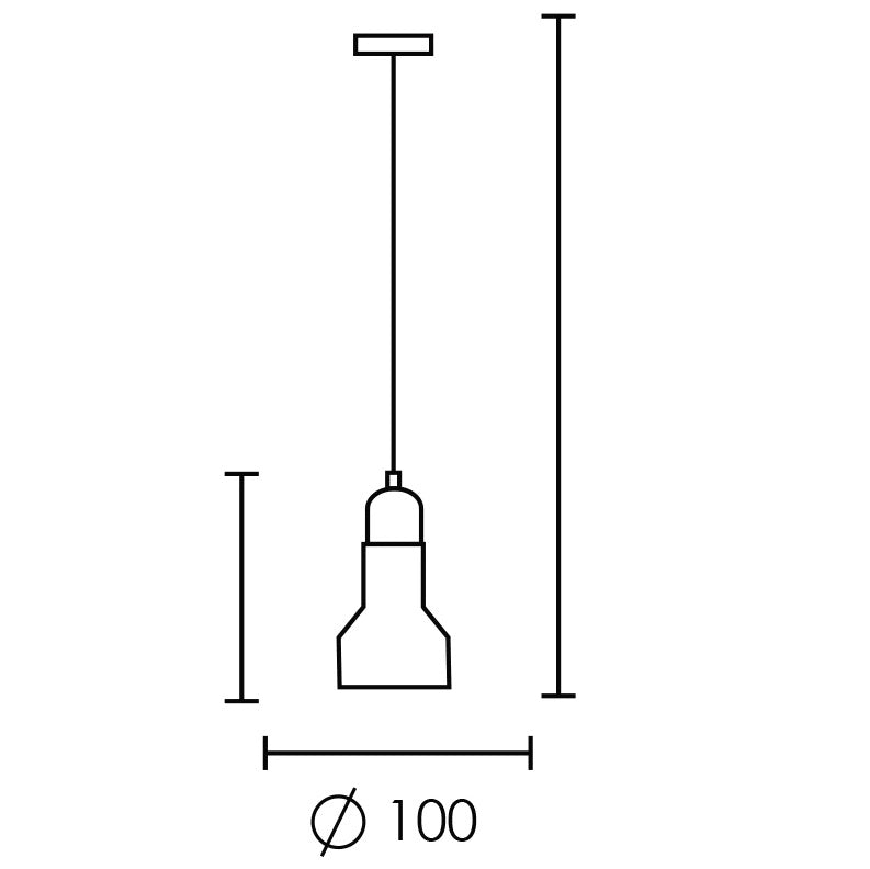 Retro Y Marble and Brass Look Pendant Light - Lighting.co.za
