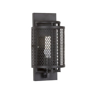 Olio Black Mesh Shade Wall Light - Lighting.co.za