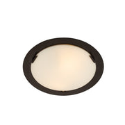 Ura Black Round Indoor Ceiling Light - Lighting.co.za