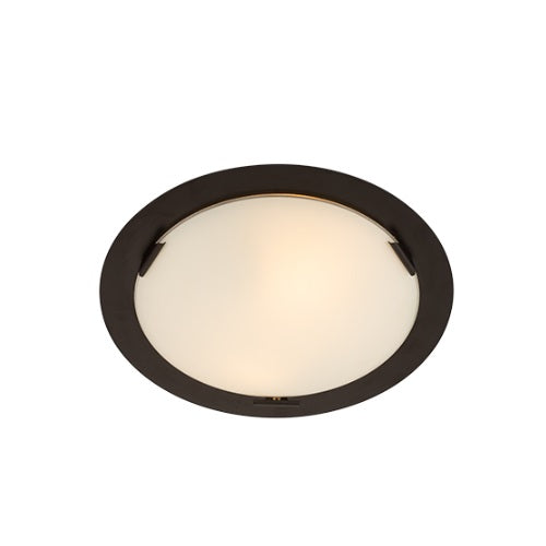 Ura Black Round Indoor Ceiling Light - Lighting.co.za