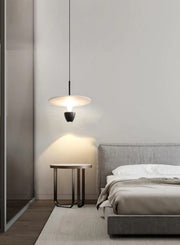 Fountain Black | White | Blue LED Pendant Light - Lighting.co.za