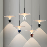 Fountain Black | White | Blue LED Pendant Light - Lighting.co.za