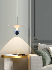Fountain Black | White | Blue LED Pendant Light - Lighting.co.za