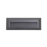 Zour Dark Grey Rectangle 4 Watt LED Step Wall Light - Lighting.co.za